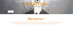 Desktop Screenshot of cameras-espion.net
